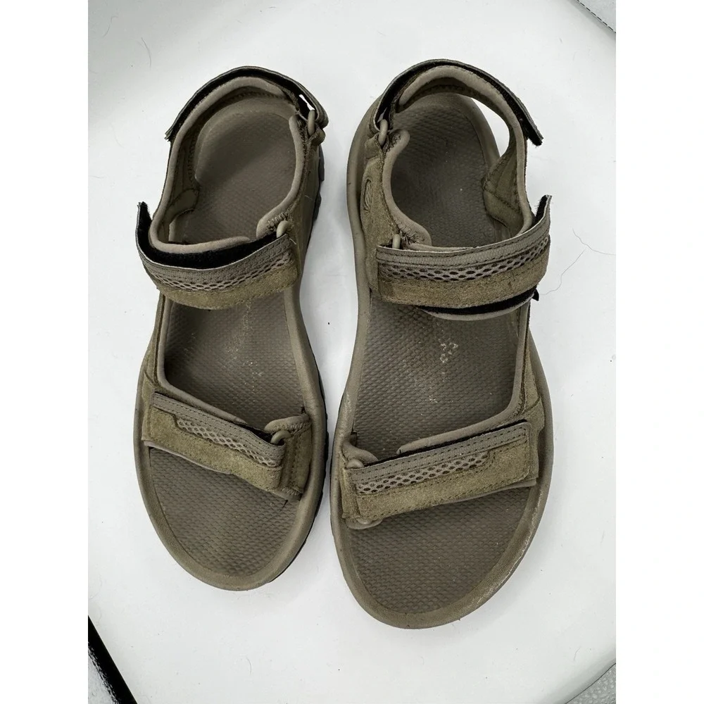 Teva Sandals Mens Size 11 Green Outdoor Hiking Water Adjustable 1002433 SB14